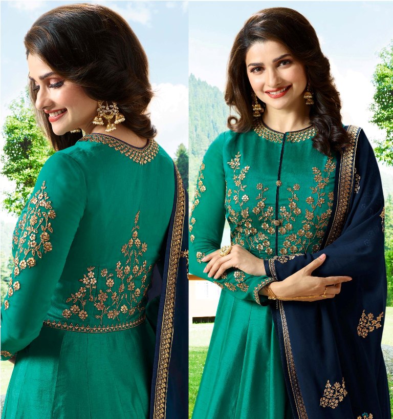 beautyfull Zari resham embroidery shut