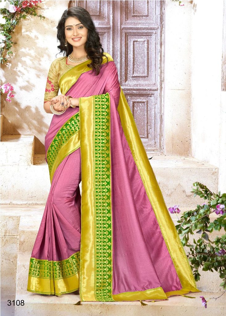 Unique Patterned Designer Saree