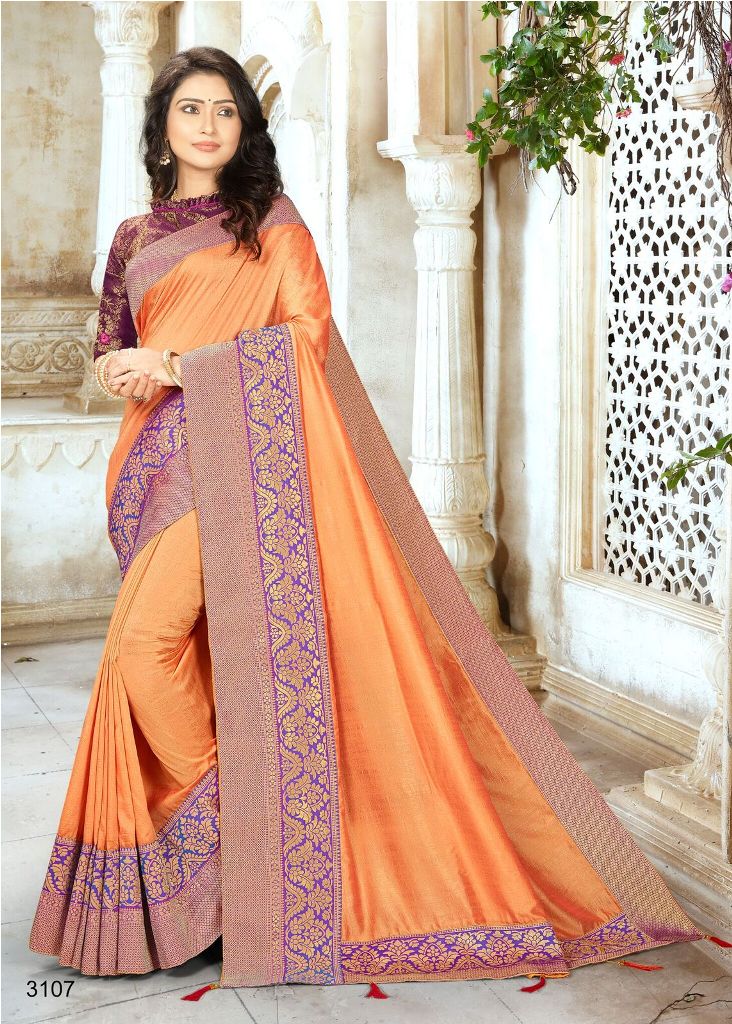 Unique Patterned Designer Saree