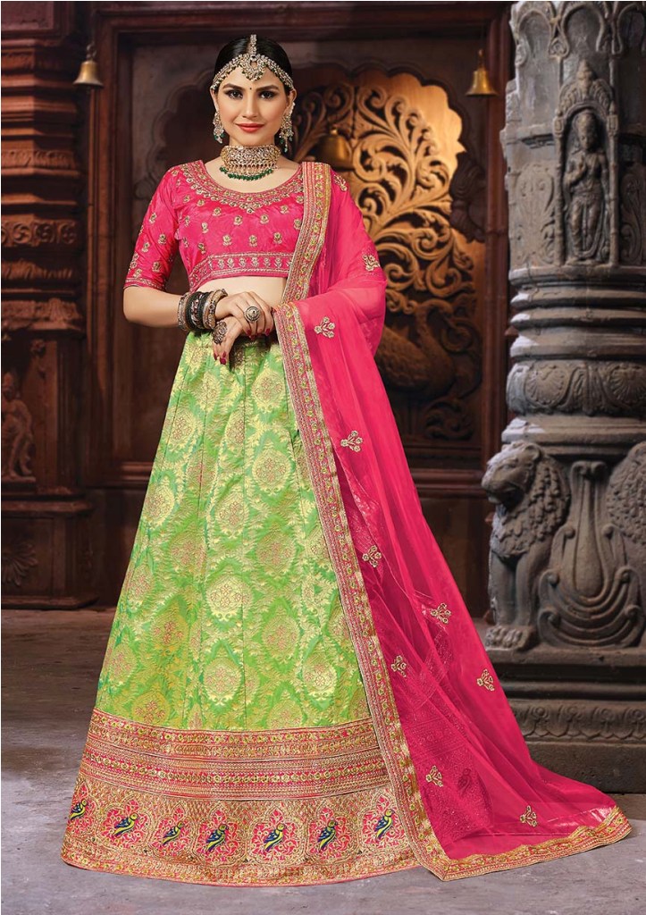 Evergreen Traditional Color Pallete Is Here With This Designer Lehenga Choli