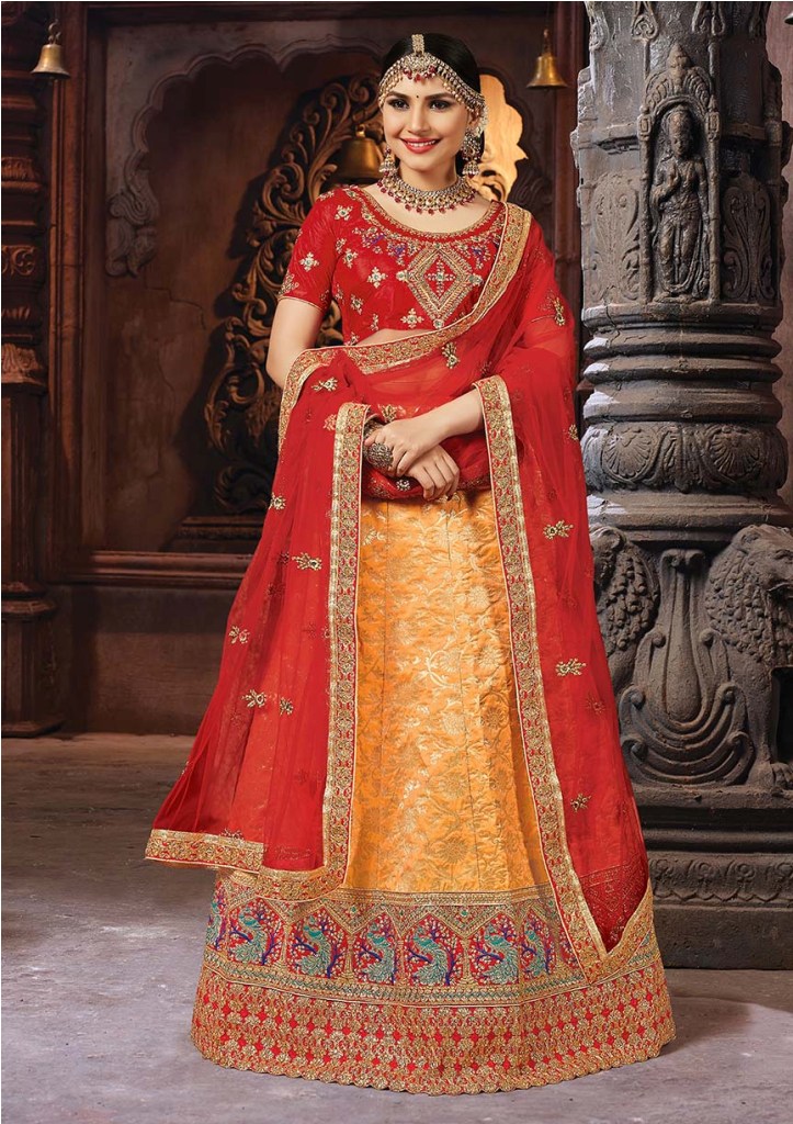 Evergreen Traditional Color Pallete Is Here With This Designer Lehenga Choli