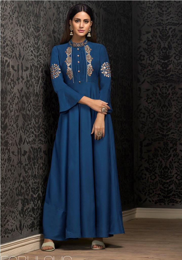 Enhance Your Personality Wearing This Designer Readymade Gown