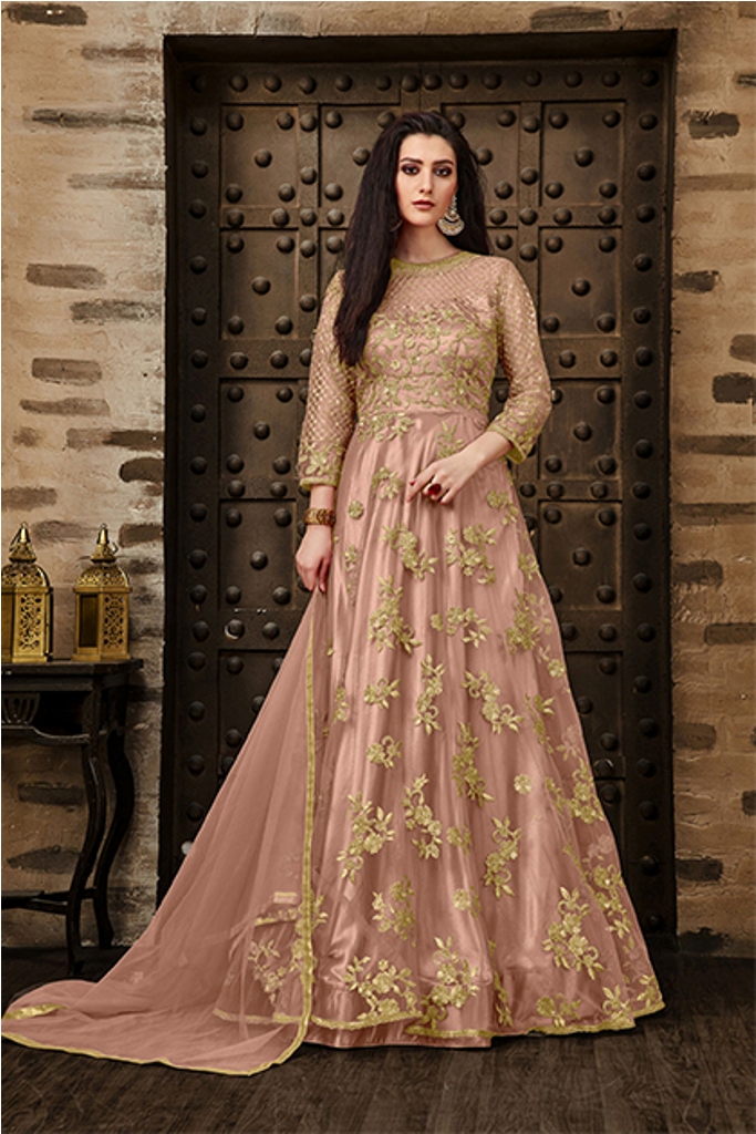 Add This Very Pretty Rich And Elegant Looking Designer Floor Length Suit