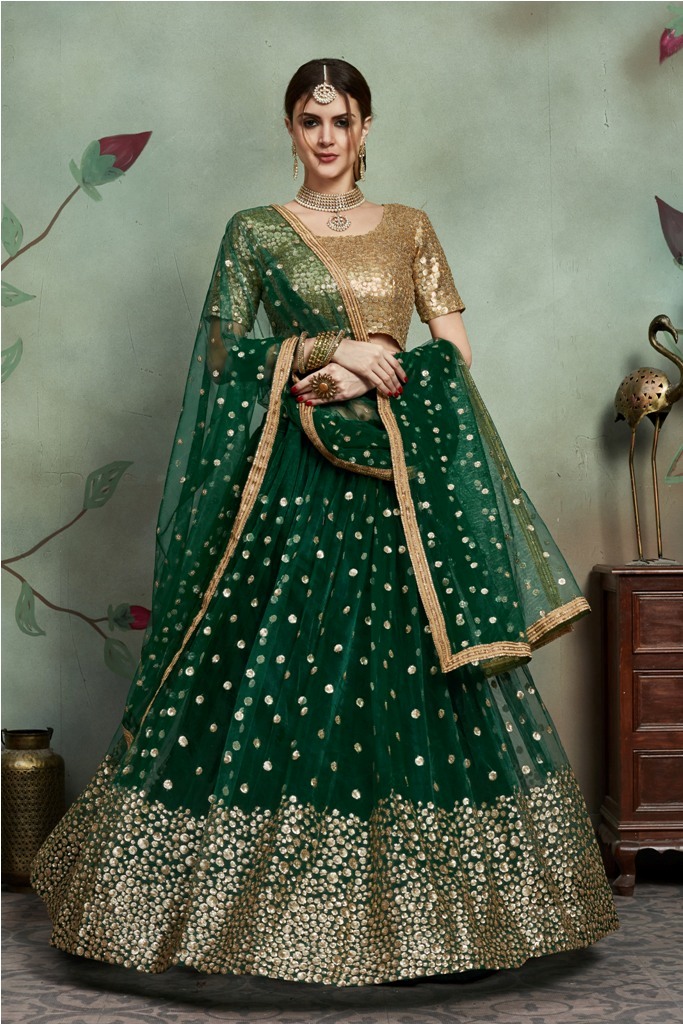 Get Ready For Your Big Day With This Heavy Designer Lehenga Choli