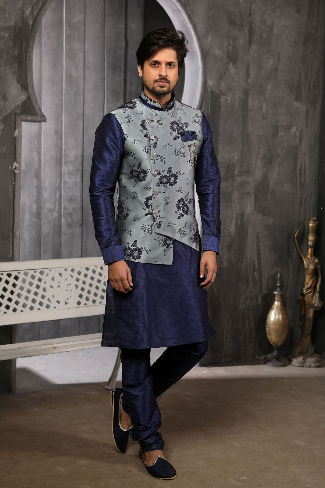 Indowestrn wedding and partywear stylish mens wear 