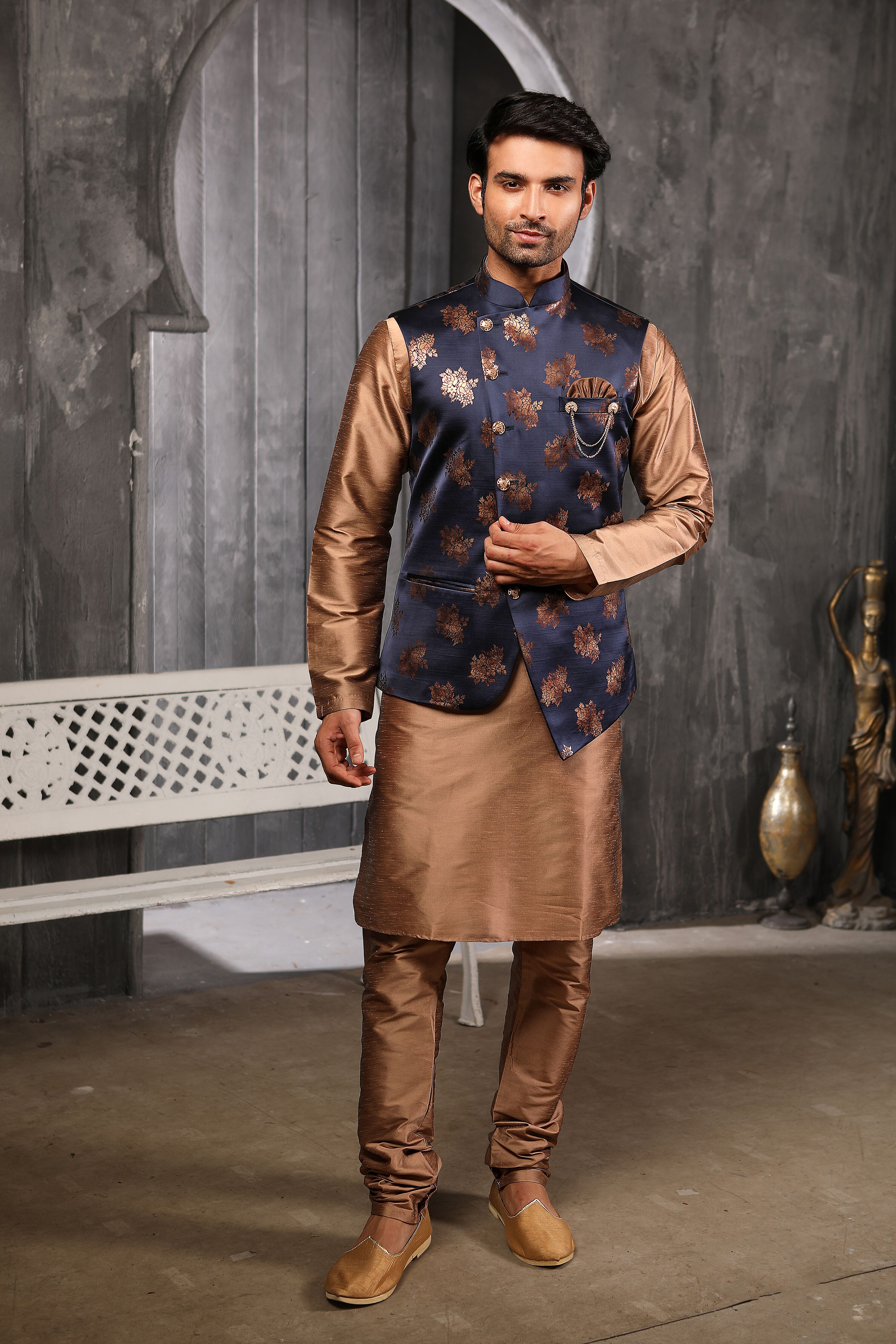 Indowestrn wedding and partywear stylish mens wear 