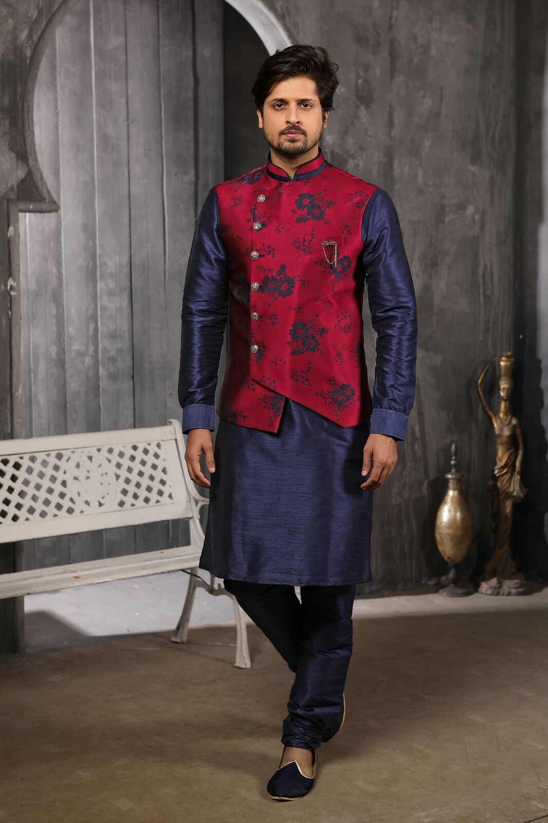 Indowestrn wedding and partywear stylish mens wear 
