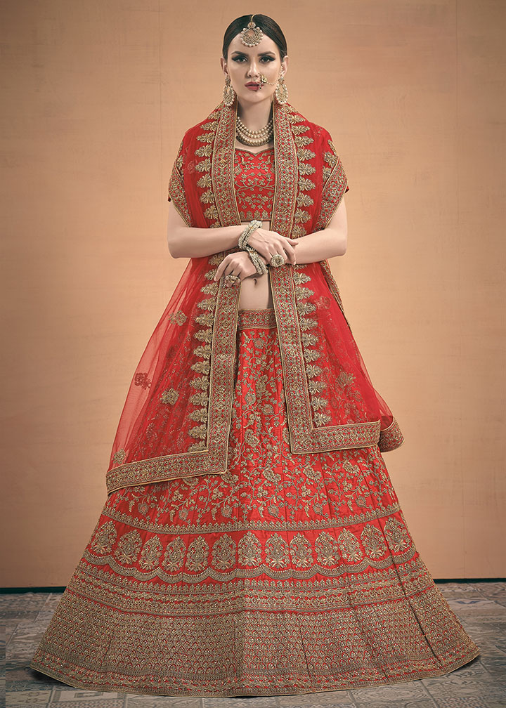 Adorn The Pretty Angelic Look Wearing This Designer Lehenga Choli