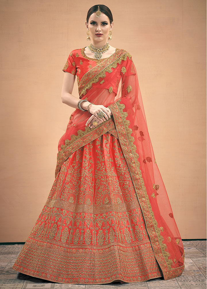 Adorn The Pretty Angelic Look Wearing This Designer Lehenga Choli