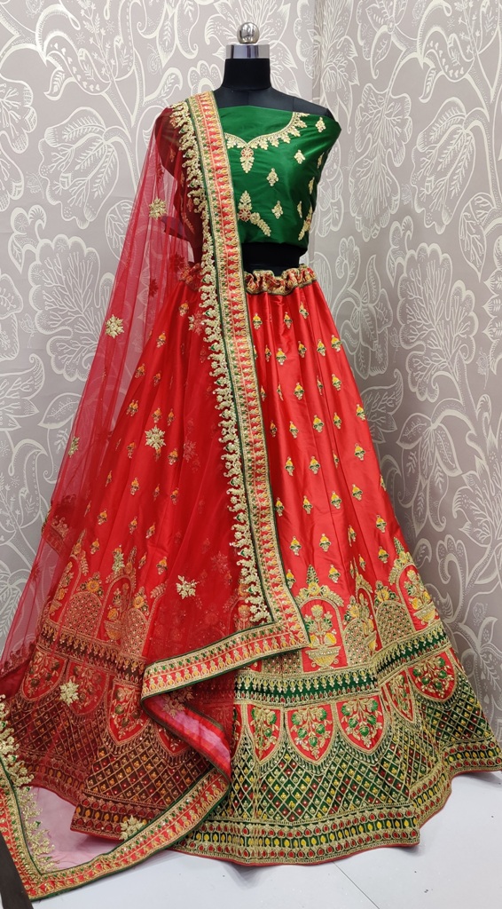 Beautiful Attractive Looking Designer Lehenga Choli