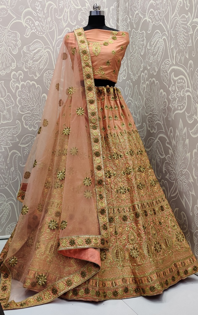 Get Ready For The Upcoming Wedding Season With This Very Pretty Heavy Embroidered Designer Lehenga Choli
