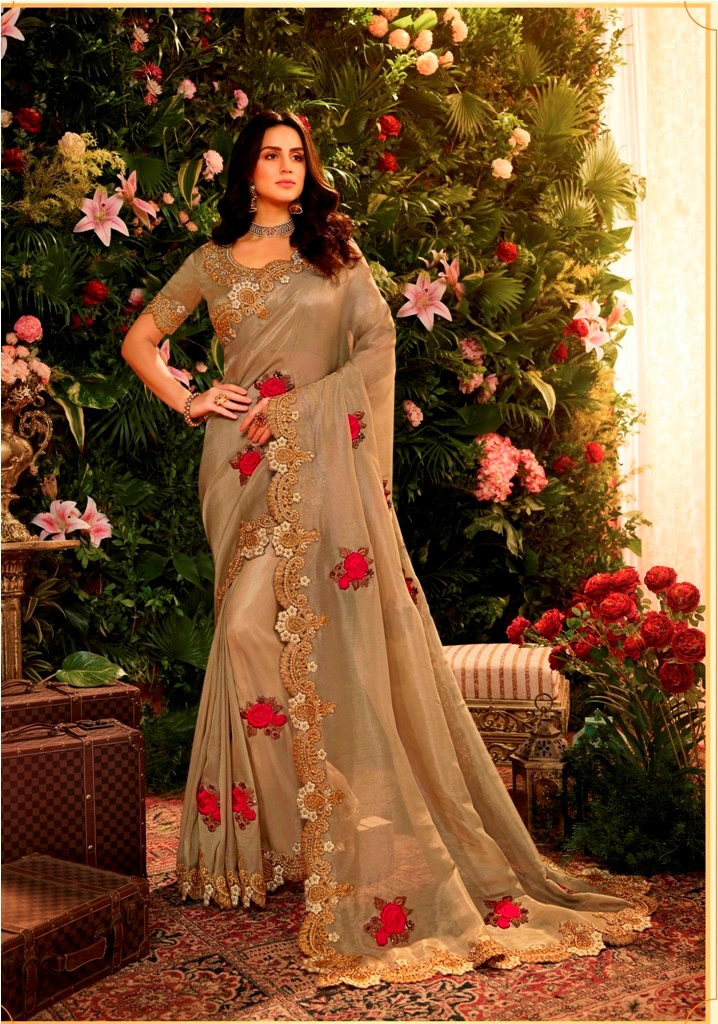 Flaunt Your Rich And Elegant Taste Wearing This Elegant Looking Designer Saree