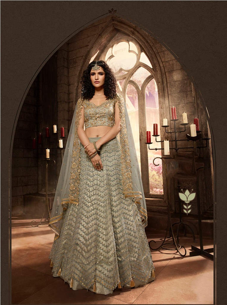 Flaunt Your Rich And Elegant Taste Wearing This Designer Lehenga Choli