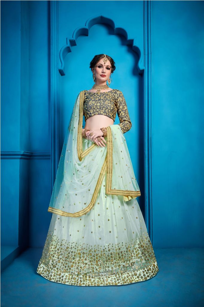 Go Colorful With This Very Beautiful Heavy Designer Lehenga Choli