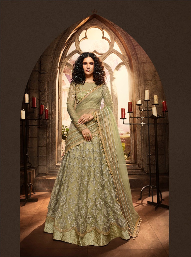 Flaunt Your Rich And Elegant Taste Wearing This Designer Lehenga Choli