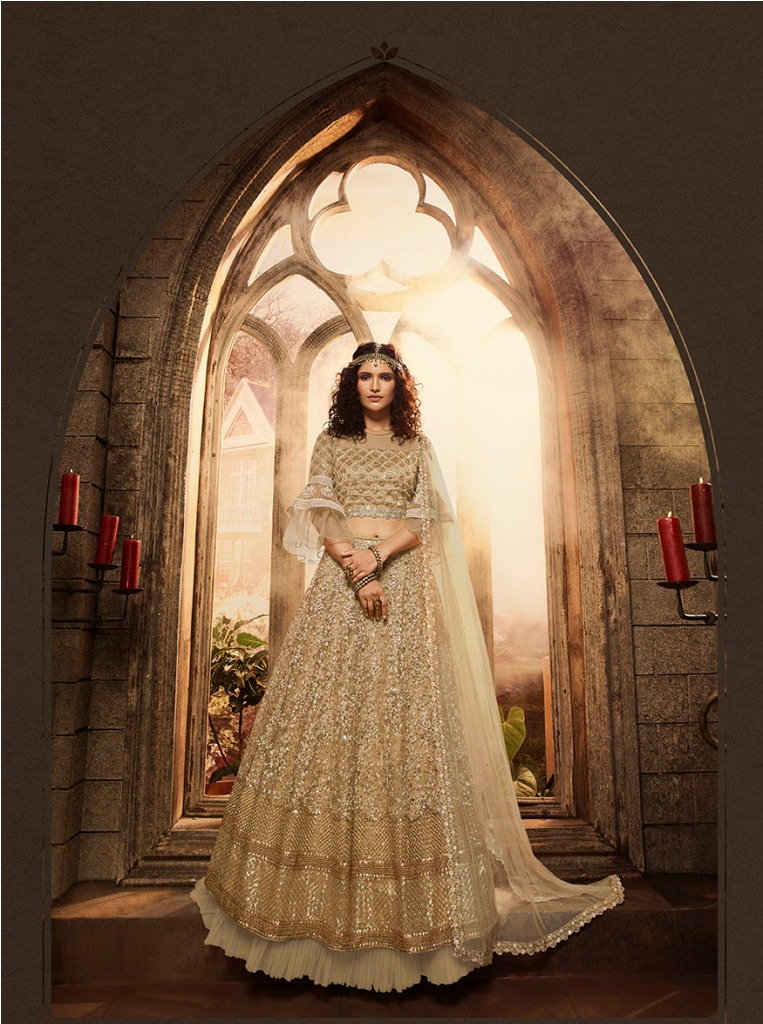 Flaunt Your Rich And Elegant Taste Wearing This Designer Lehenga Choli