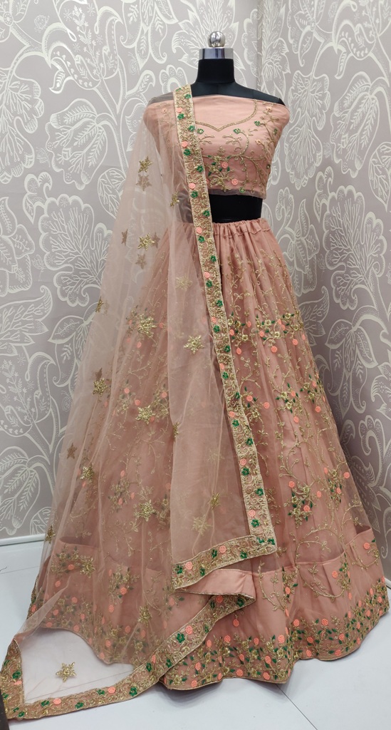 Earn Lots Of Compliments Wearing This Heavy Designer Lehenga Choli