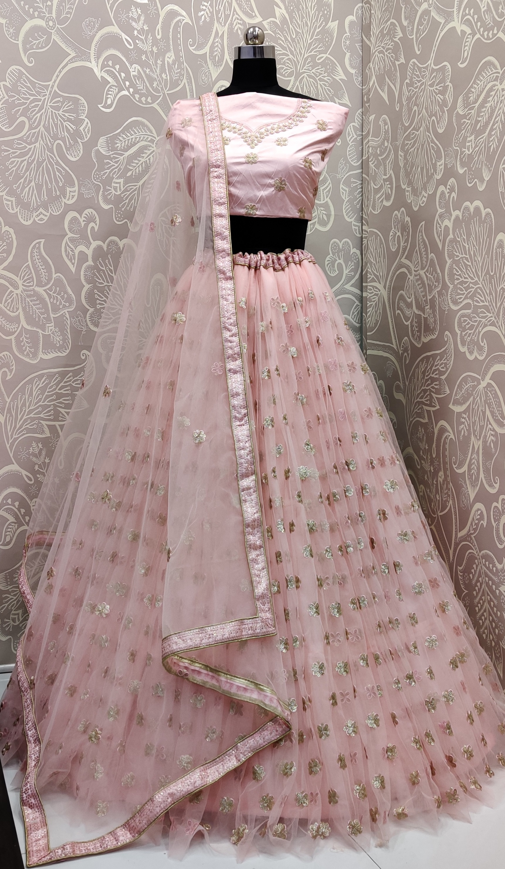 Get Ready For The Upcoming Wedding Season With This Very Beautiful Designer Lehenga Choli