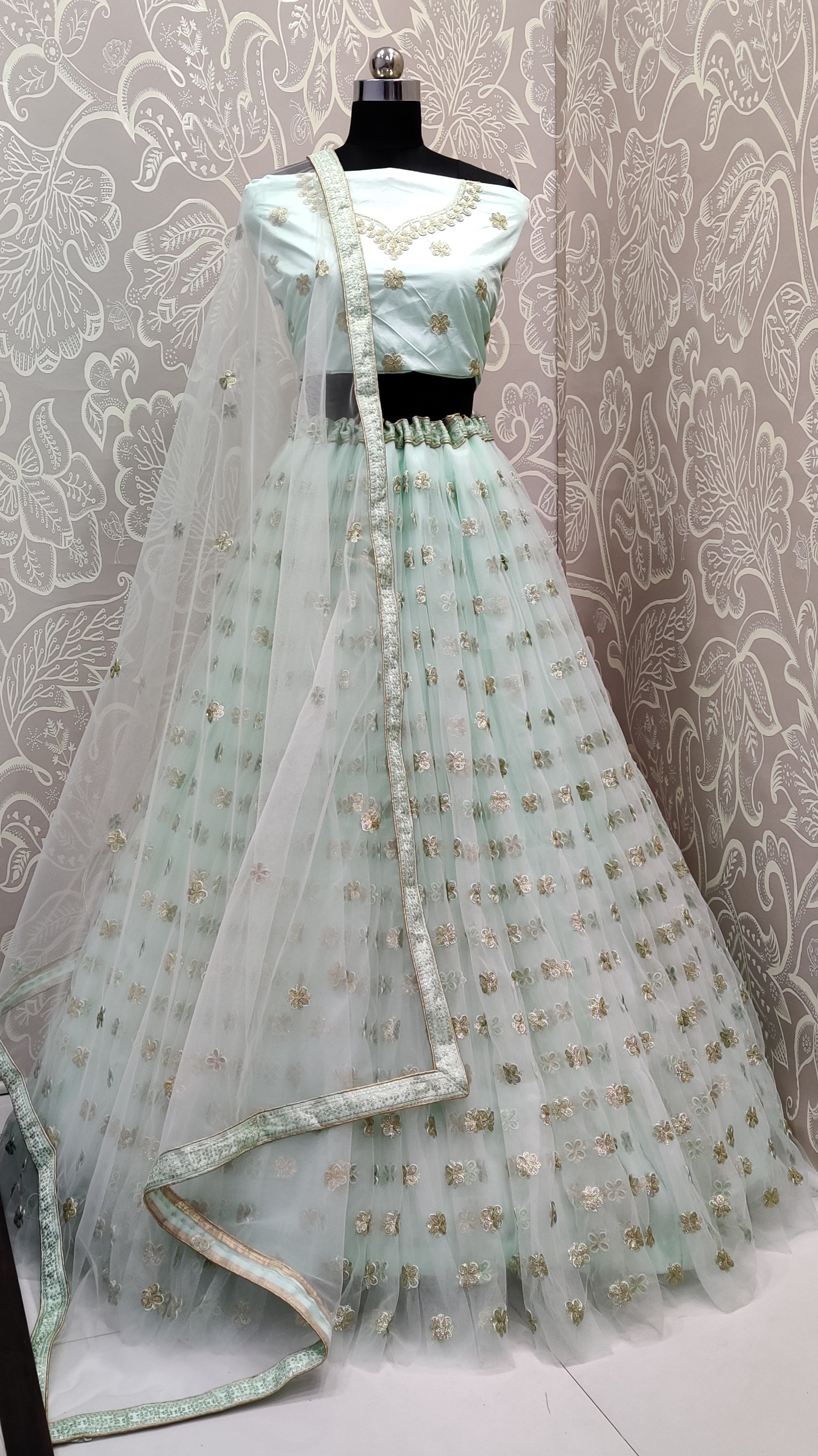 Get Ready For The Upcoming Wedding Season With This Very Beautiful Designer Lehenga Choli