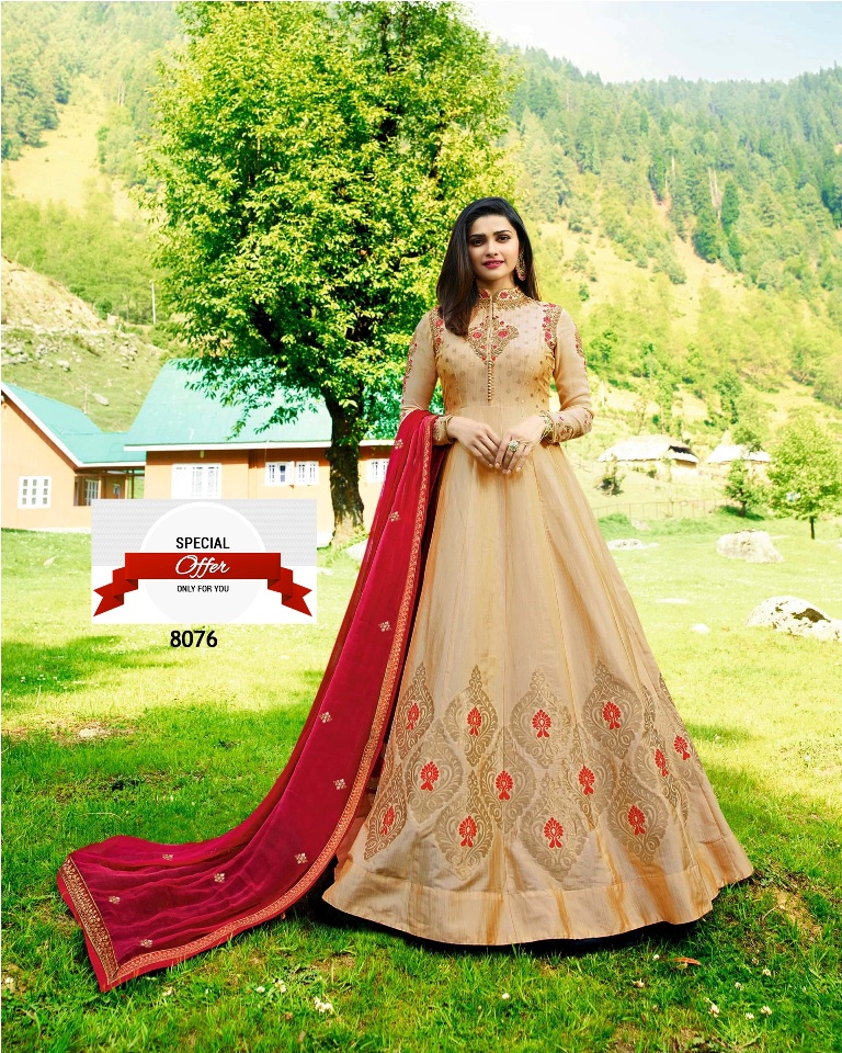 beautyfull Zari resham embroidery shut