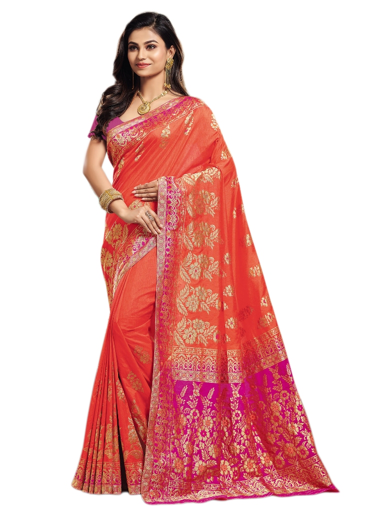 Get Ready For The Upcoming Festive And Wedding Season Wearing This kanjivaram silk Saree