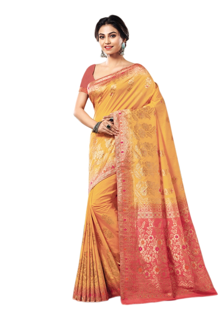 Get Ready For The Upcoming Festive And Wedding Season Wearing This kanjivaram silk Saree