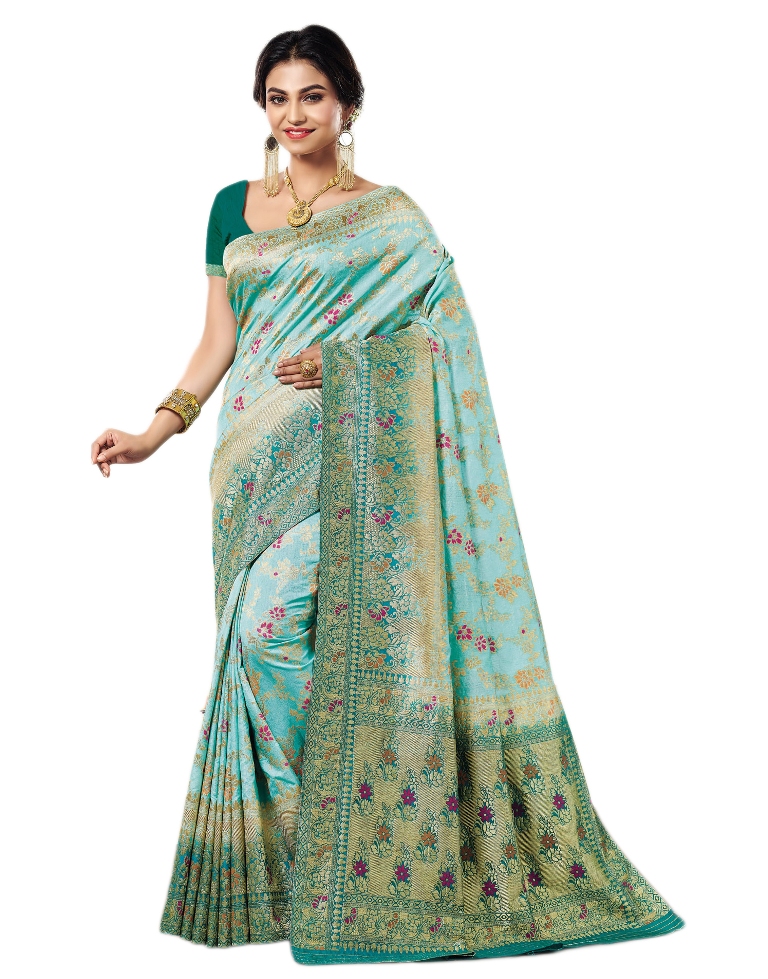 Get Ready For The Upcoming Festive And Wedding Season Wearing This kanjivaram silk Saree