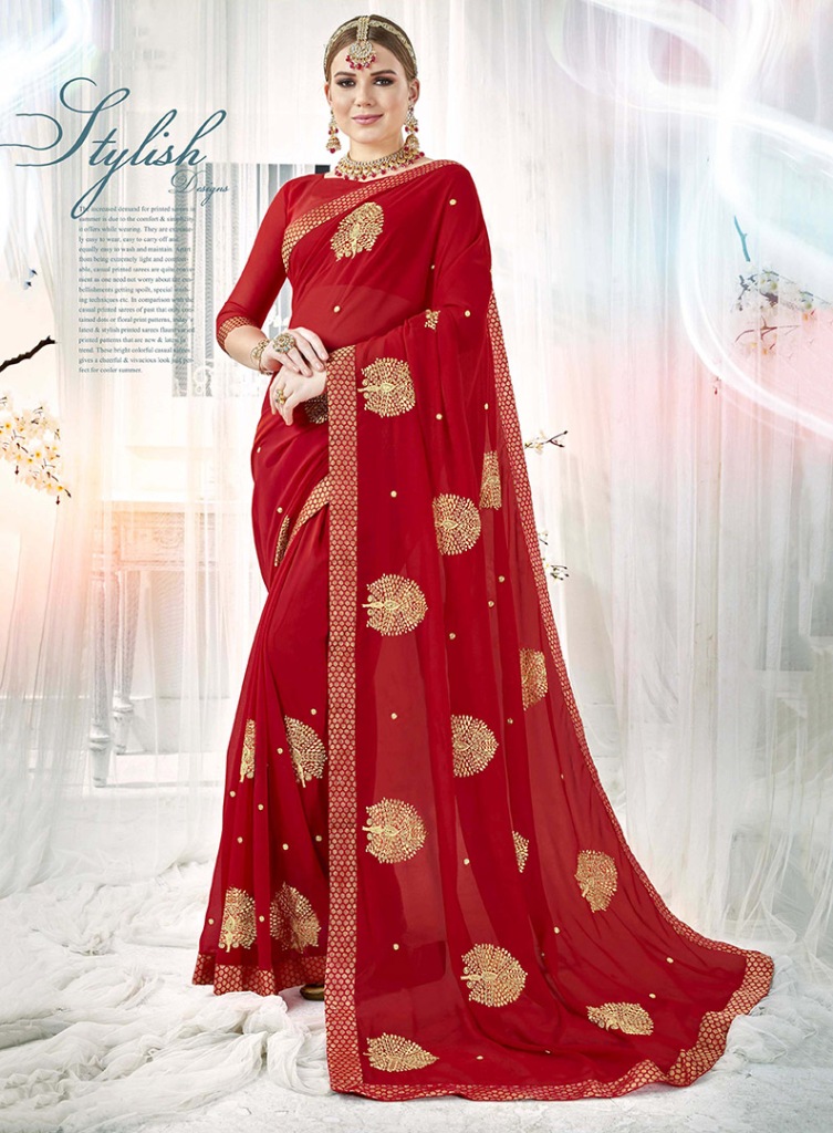 A Must Have Shade In Every Womens Wardrobe Is Here With This Designer Saree