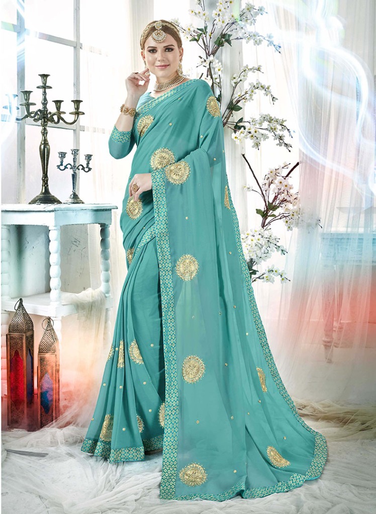 A Must Have Shade In Every Womens Wardrobe Is Here With This Designer Saree