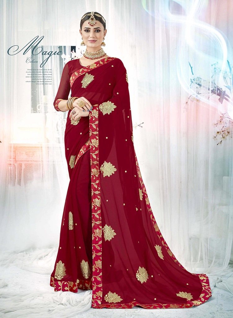 A Must Have Shade In Every Womens Wardrobe Is Here With This Designer Saree