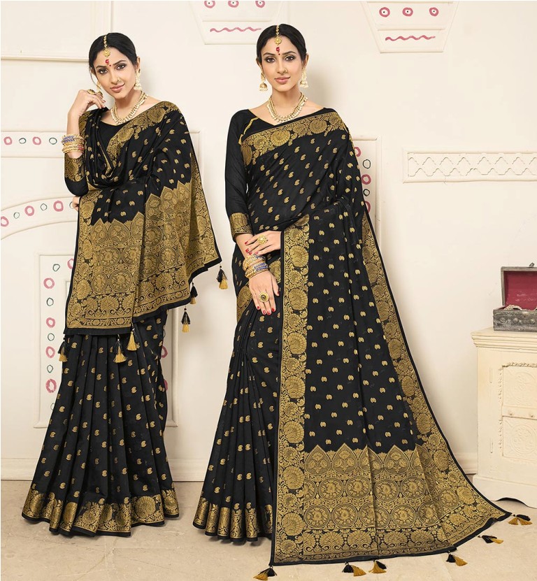 Flaunt Your Rich And Elegant Taste Wearing This Lovely Silk Based Saree