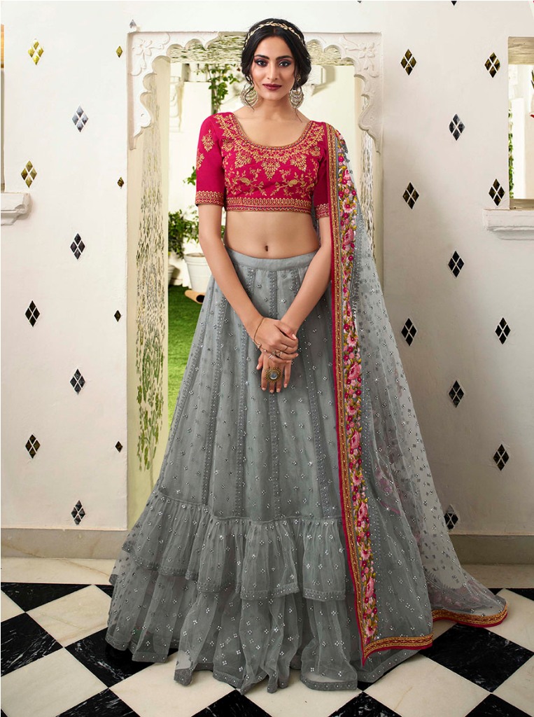 New And Unique Patterned Heavy Designer Lehenga Choli