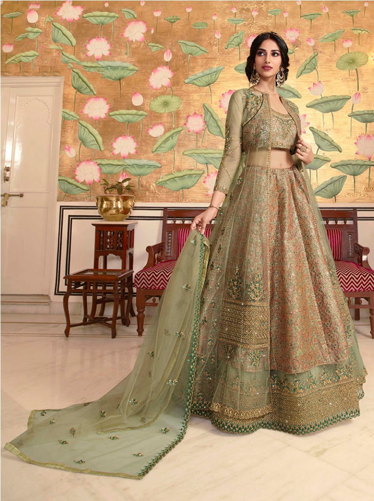 New And Unique Patterned Heavy Designer Lehenga Choli