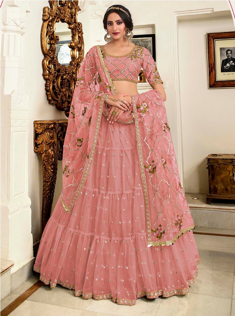 New And Unique Patterned Heavy Designer Lehenga Choli