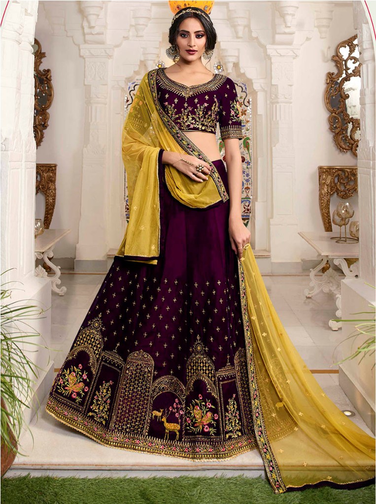 New And Unique Patterned Heavy Designer Lehenga Choli