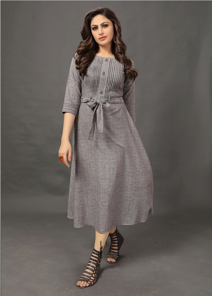 Flaunt Your Rich And Elegant In This Readymade Designer Kurti