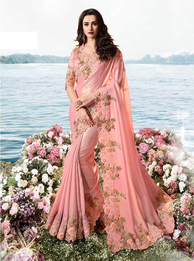 Flaunt Your Rich And Elagant Taste Wearing This Pretty Designer Saree